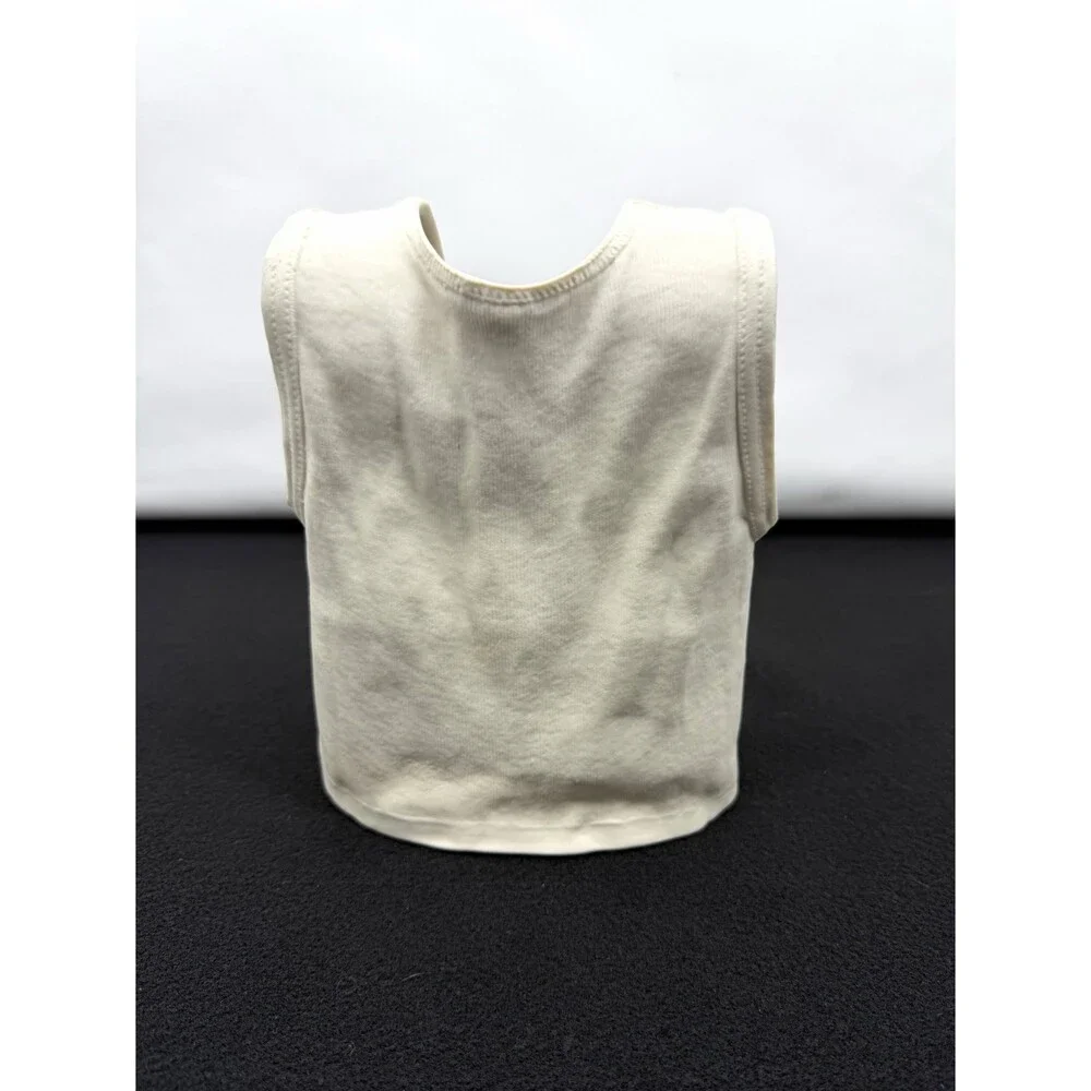 Vintage Michael Harvey Canada Off White Ceramic Art Tank Top Sculpture Vase
